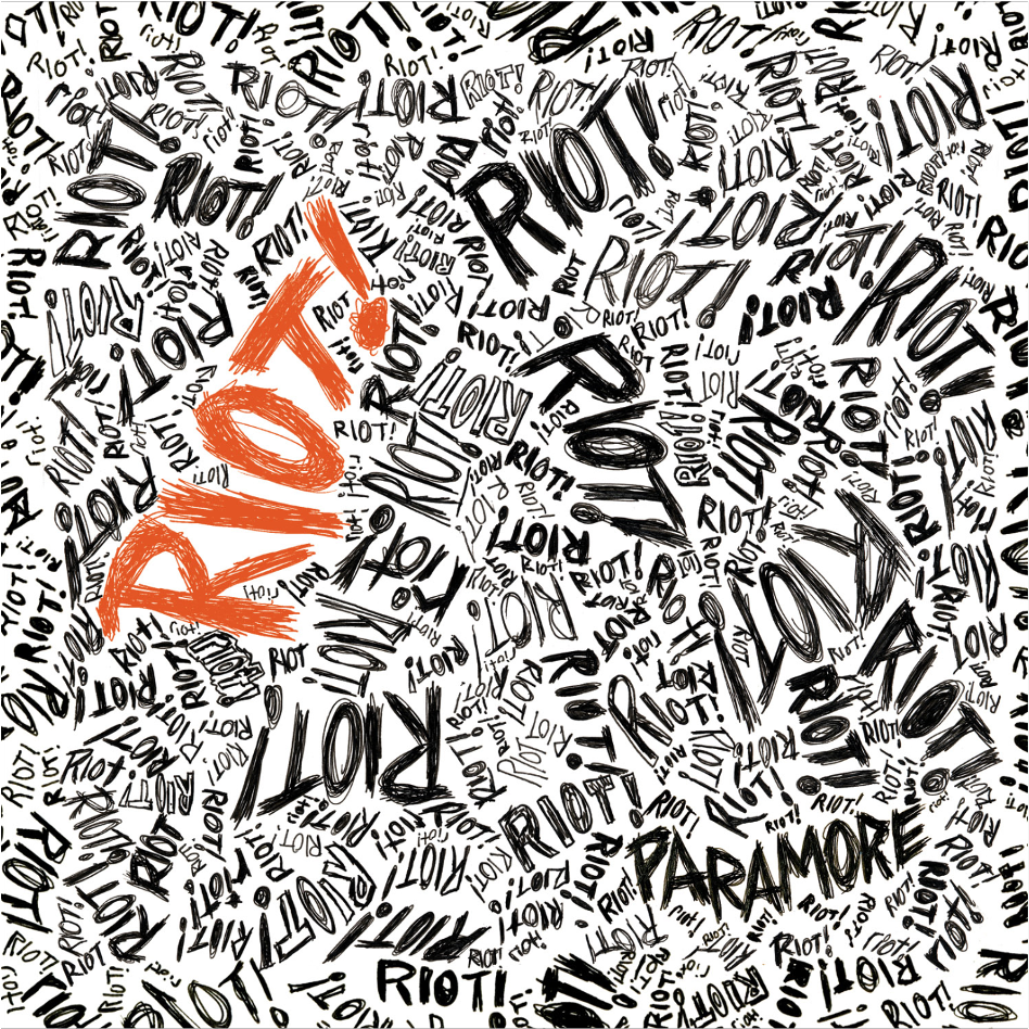 Paramore Riot Album Itunes Clipart (1024x1024), Png Download