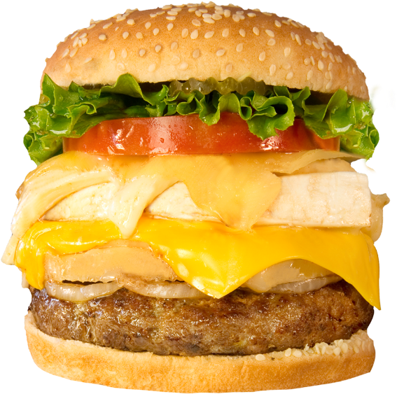 Ham 016 Ens - Cheeseburger Clipart (622x570), Png Download
