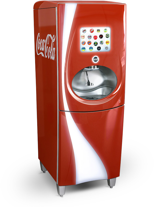 Coca Cola Ai Machine Clipart (670x842), Png Download