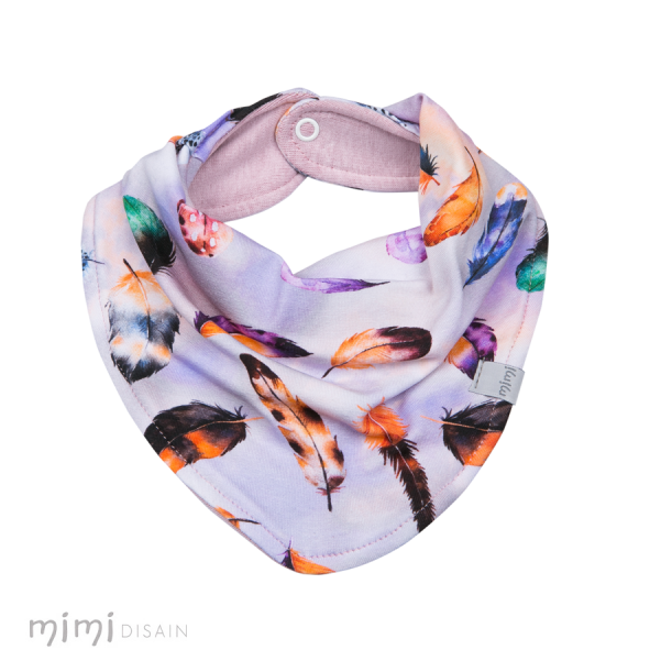 Mimi Bib Purple Feather - Scarf Clipart (800x800), Png Download