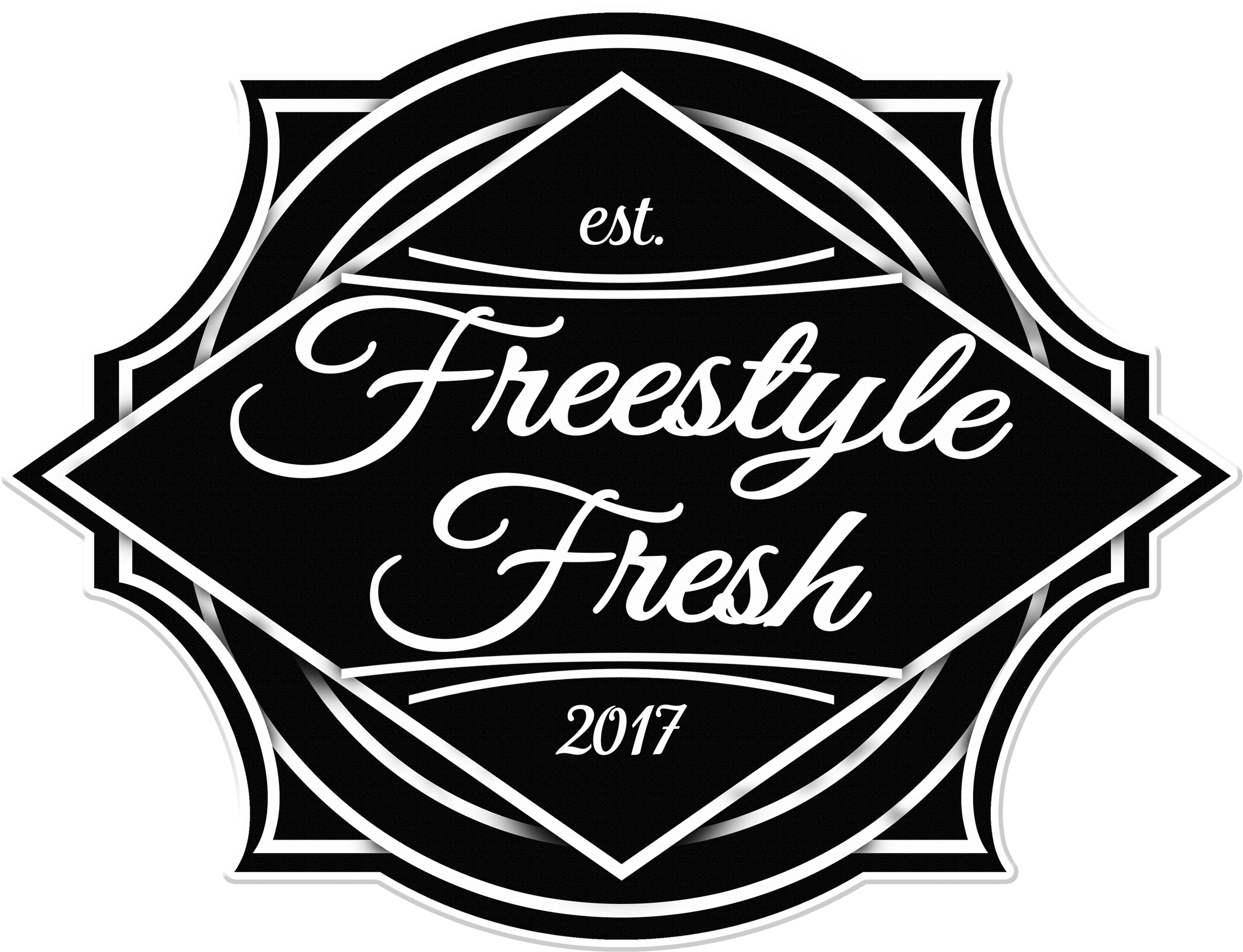 Freestyle Fresh - Membuat Label Dengan Photoshop Clipart (5700x4500), Png Download