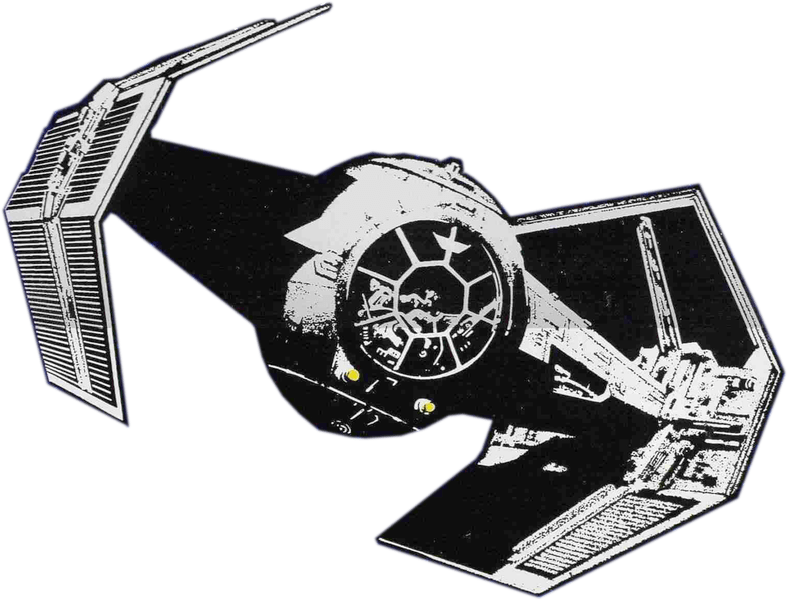 Clipart Ships K - Star Wars Tie Fighter Clipart - Png Download (788x600), Png Download