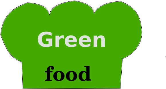 Logo Greenfood - Graphics Clipart (1052x744), Png Download