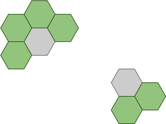 Here, We Have Copied The Core And Move 2 Individual - Pattern Clipart (700x476), Png Download