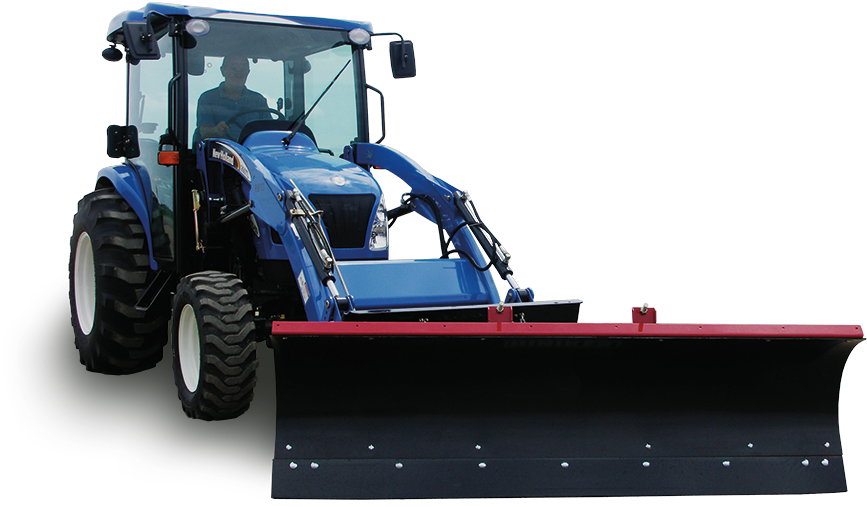 Snowplow , Png Download - Tractor Clipart (867x507), Png Download