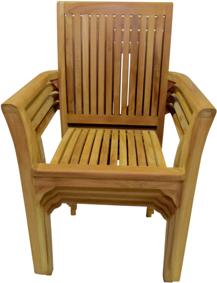Image Library Library Kyoto Furniture Teak Stacking - Chair Clipart (600x600), Png Download
