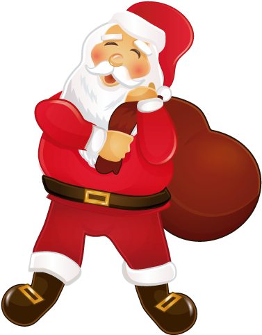 Adesivo De Parede Papai Noel - Happy Married Christmas Clipart (600x600), Png Download