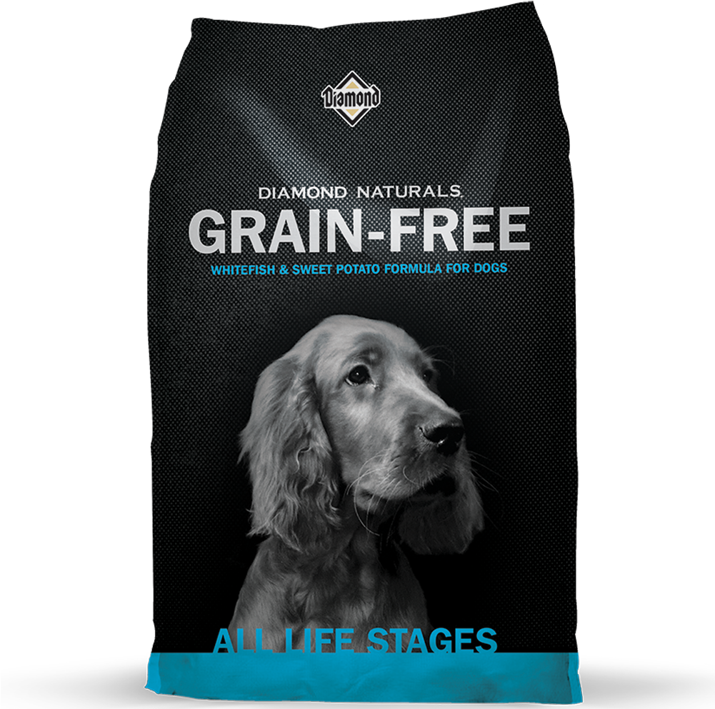Diamond Naturals Grain Free Whitefish & Sweet Potato - Diamond Naturals Grain Free Clipart (1001x993), Png Download
