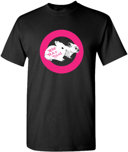 Bunny T-shirt - Yeah Yeah Yeahs Bunny Shirt Clipart (600x600), Png Download