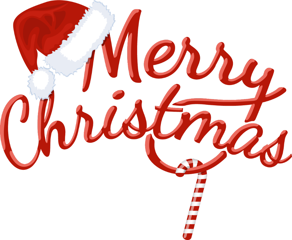 #merrychristmas #christmas #word #wish #red #hat #candycane - 聖誕 快樂 Png Clipart (1024x841), Png Download
