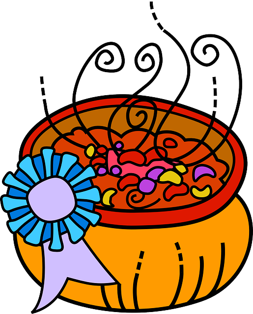 2 Pm To 5 Pm - Chili Cook Off Cartoon Clipart (515x640), Png Download