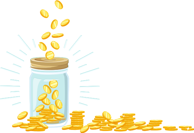 Depósito - Saving Clipart (700x470), Png Download