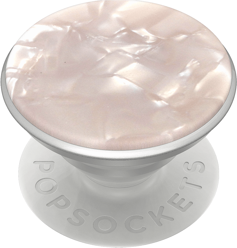 Blanco Perla En Acetato - Acetate Pearl White Popsocket Clipart (989x1000), Png Download