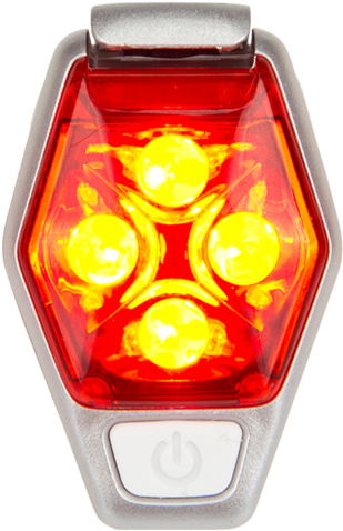 Nathan Hyperbrite Strobe Led Light Fiery Red - Nathan Hyperbrite Clipart (600x553), Png Download