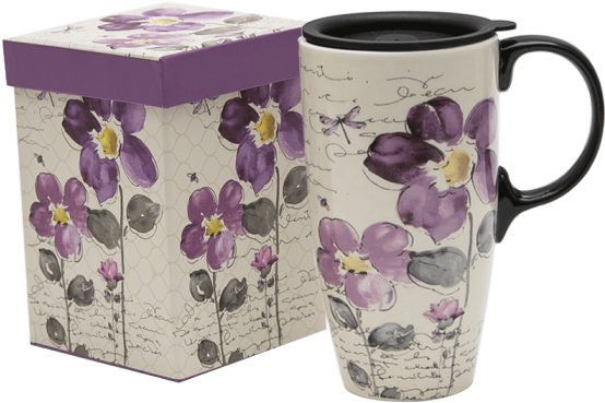 Sealed Lid With Gift Box - Tazas Altas Clipart (560x560), Png Download