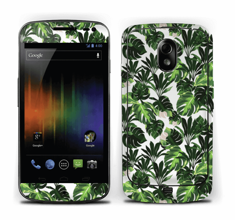 Hojas Verdes - Samsung Galaxy Nexus Clipart (800x747), Png Download
