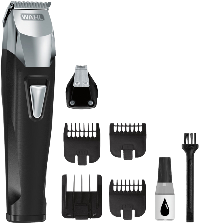 Wahl Lithium Ion Beard/stubble Trimmer Usa - Hair Clipper - Png Download (694x778), Png Download