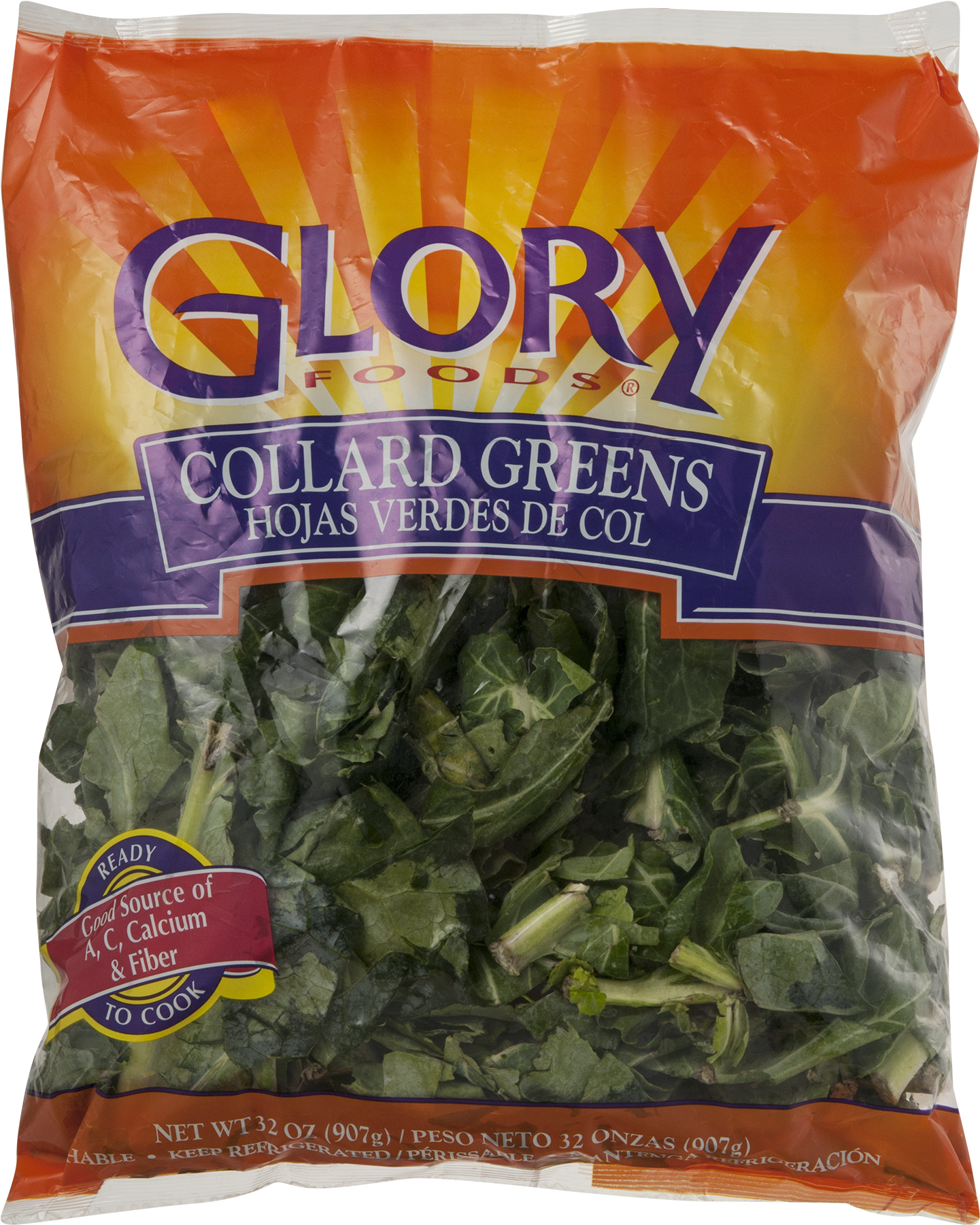 Bagged Collard Greens Clipart (1800x1800), Png Download
