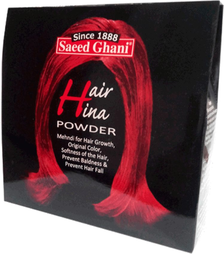 Saeed Ghani Hina Hair Powder 100 Grams - Saeed Ghani Mehndi For Hair Clipart (1000x1000), Png Download