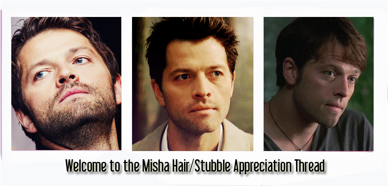 Misha Hair/stubble Appreciation Thread - Misha Collins Messy Hair Clipart (800x450), Png Download