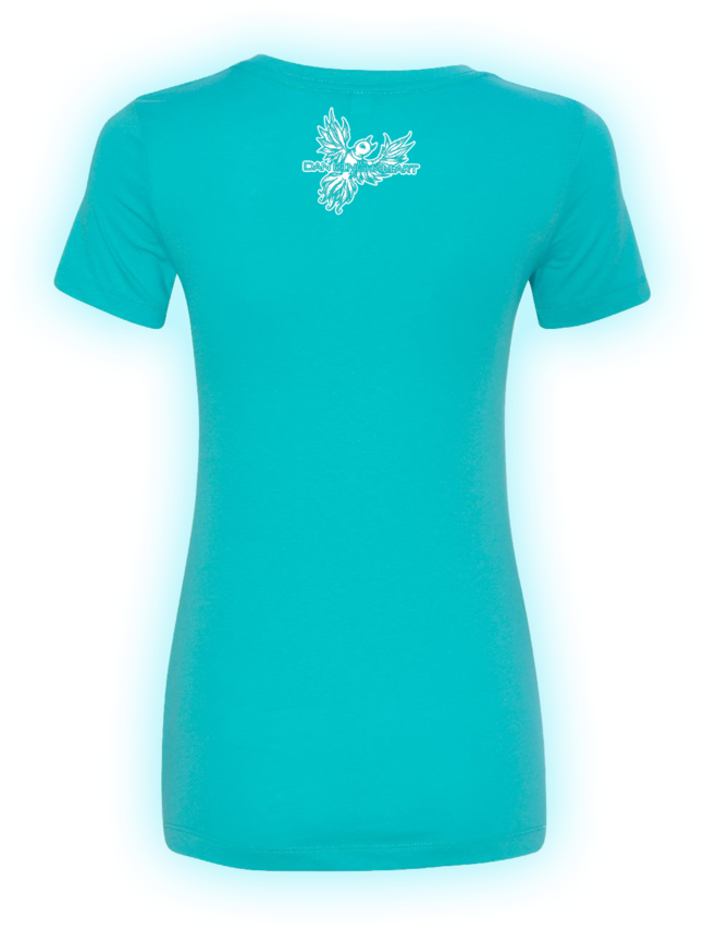 Zen Baby Elephant Ladies' Cut Tshirt - T-shirt Clipart (1000x1063), Png Download