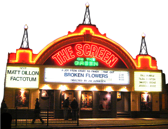 Screen On The Green - Islington Green Clipart (639x506), Png Download