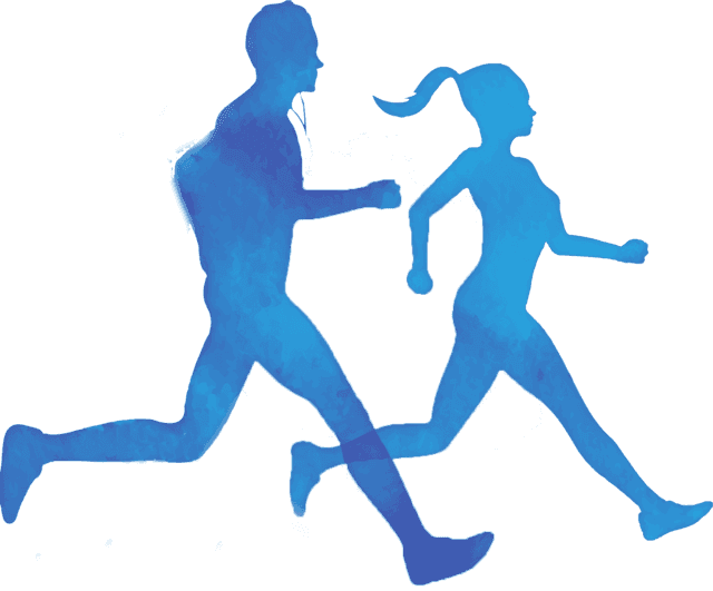 Gym Comparison - Running Clipart (640x531), Png Download