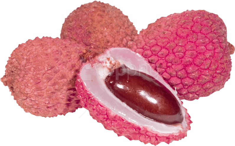 Free Png Lychee Png - Litchis Png Clipart (850x557), Png Download