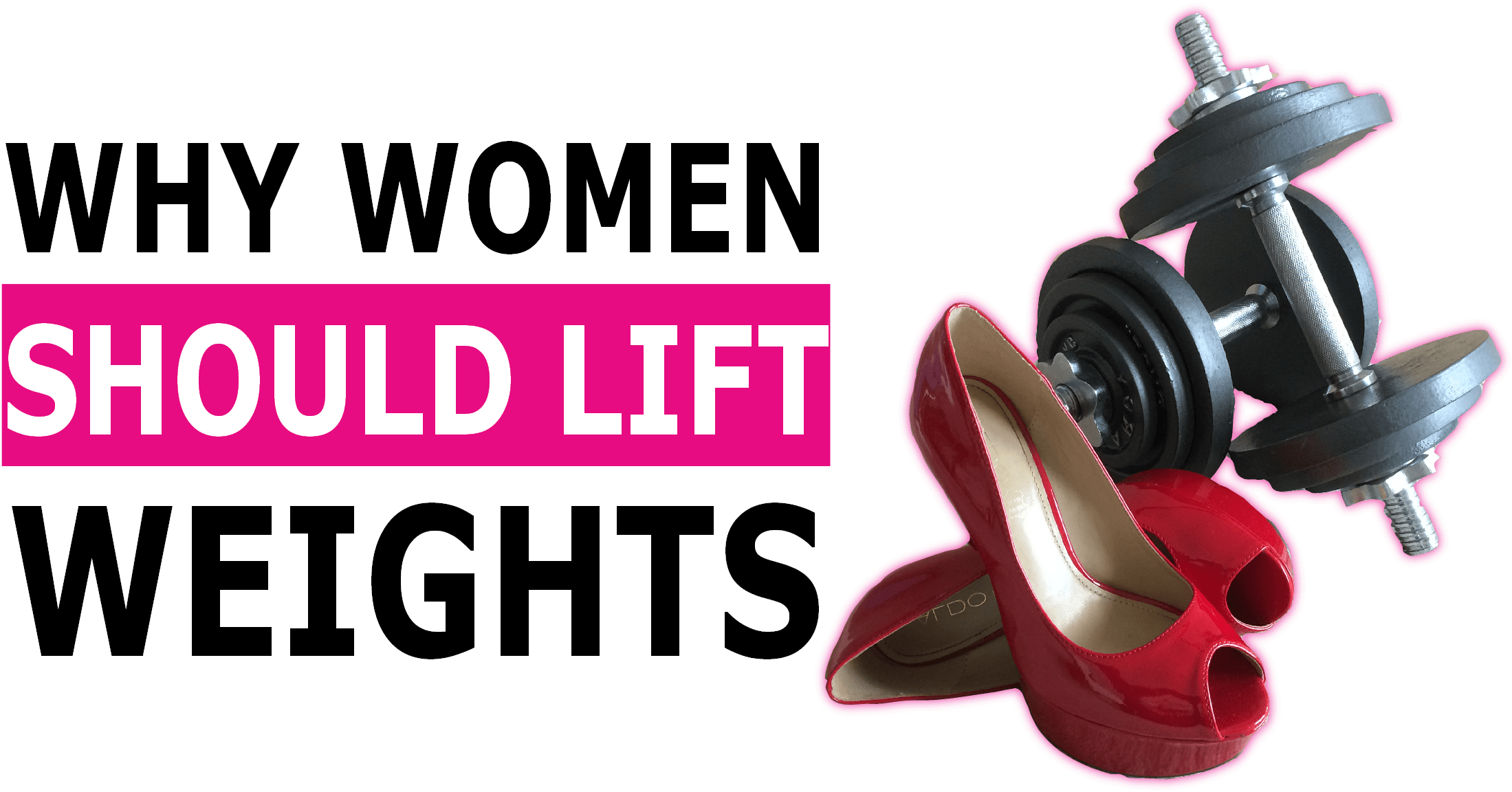 Why Women Should Lift Weights - Headphones Clipart (2199x1152), Png Download