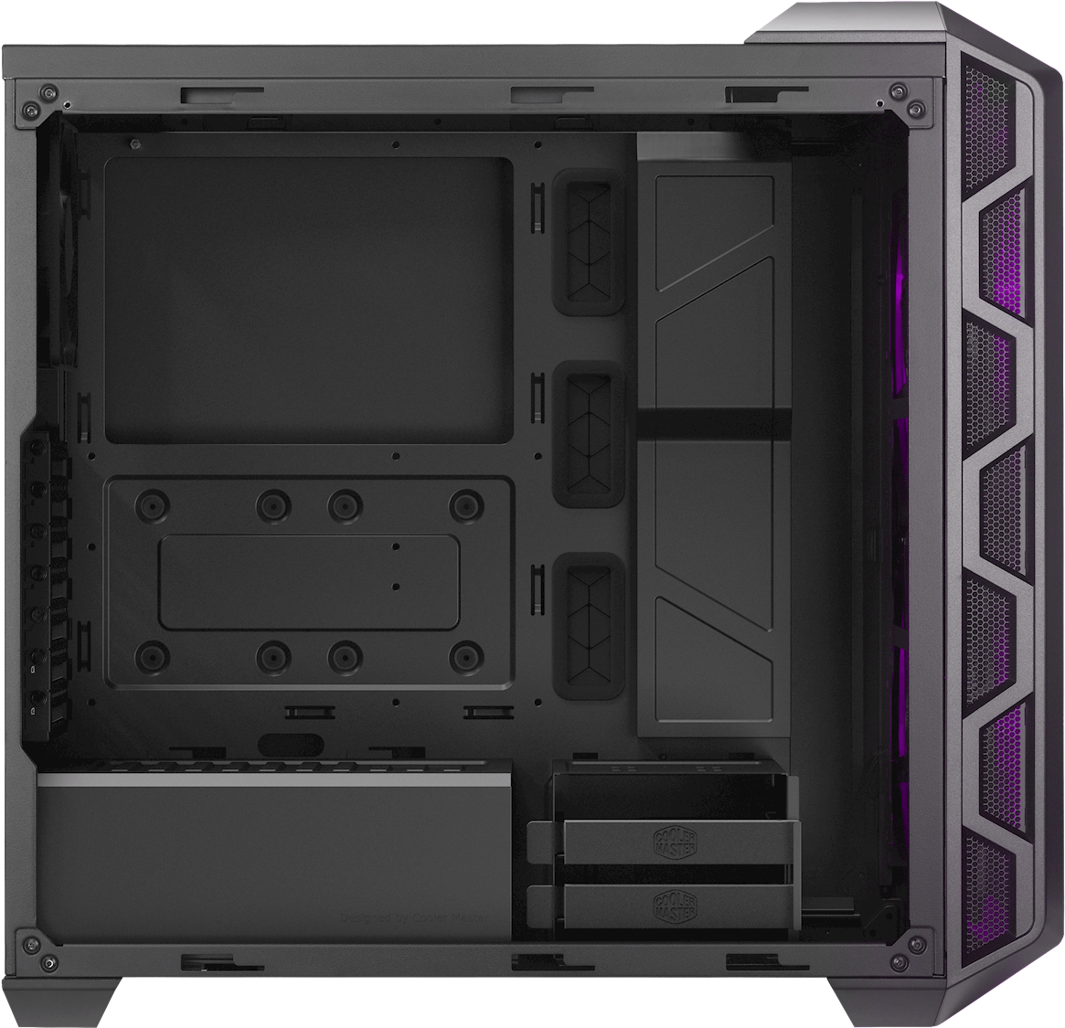 Zoom - Cooler Master Mastercase H500m Computer Case Clipart (1350x1350), Png Download