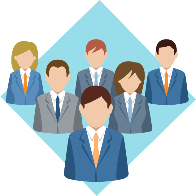 Trabajadores - Clipart Business People Png Transparent Png (640x640), Png Download