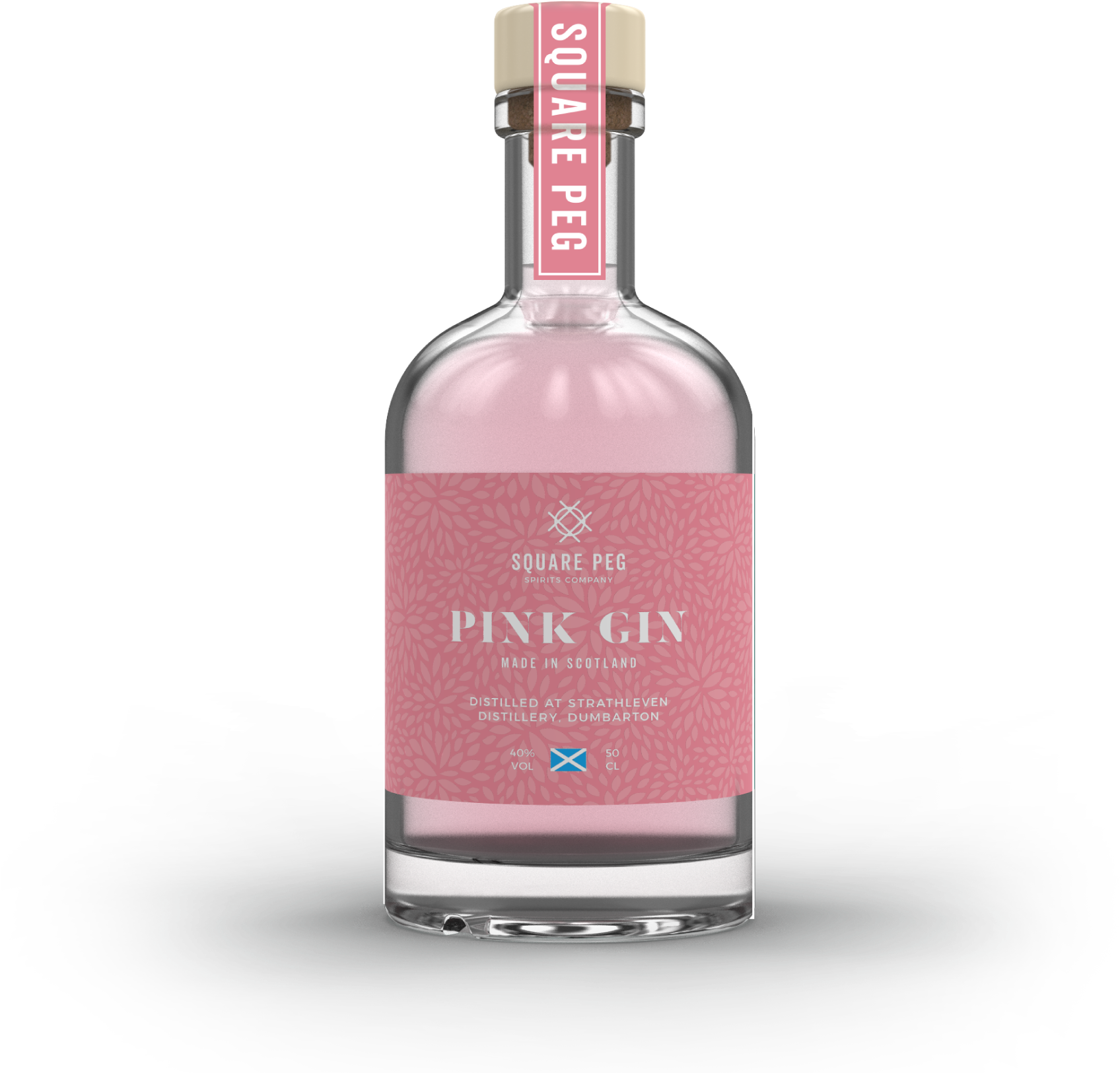 Pink Gin Clipart (1717x1633), Png Download