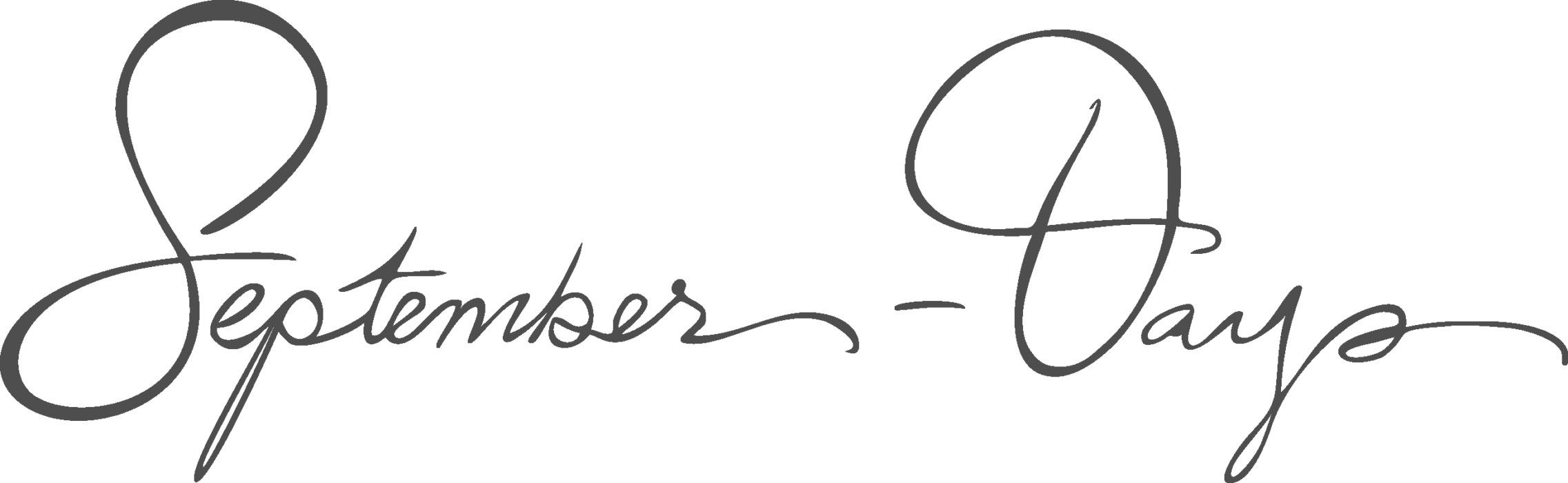 Galleries - Calligraphy Clipart (2273x700), Png Download