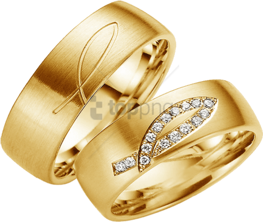 Free Png Argollas De Matrimonio De Oro Y Plata Png - Anillos De Oro Para Matrimonio Clipart (850x720), Png Download