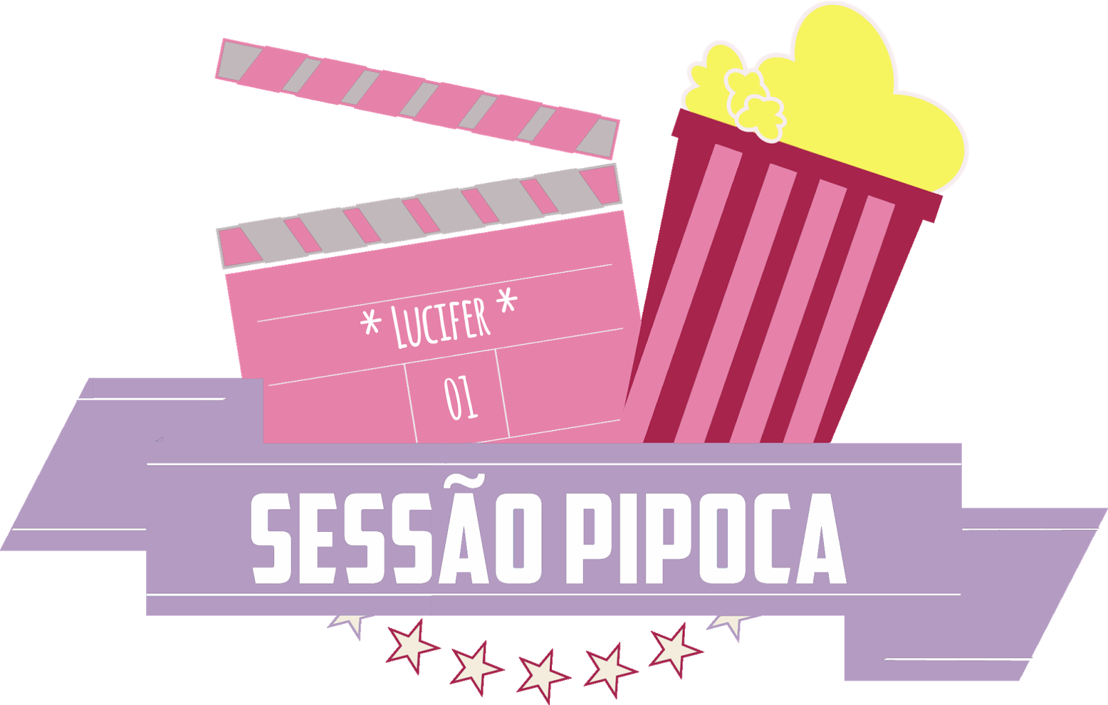 Sessão Pipoca - Série Lucifer - Sessao Pipoca Clipart (1600x1018), Png Download