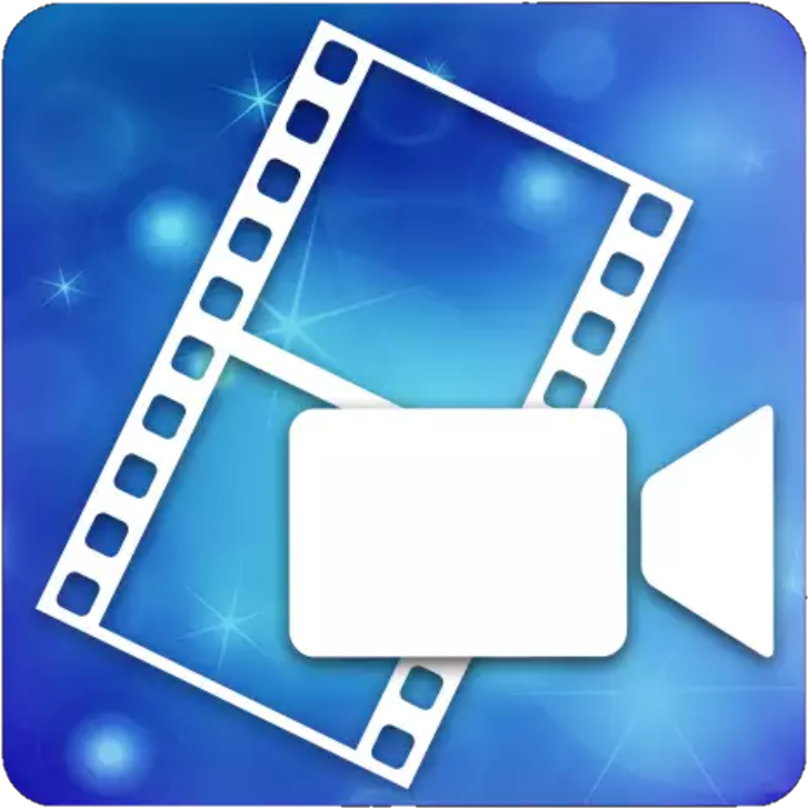 Best Video Editing App List - Logo Power Director Png Clipart (800x909), Png Download