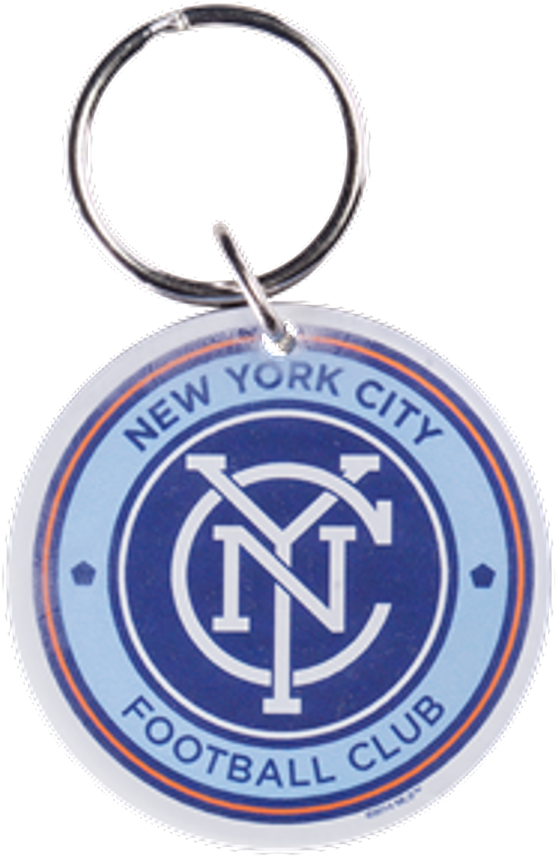 New York City Acrylic Keychain - Nyc Football Club Logo Clipart (1000x1000), Png Download