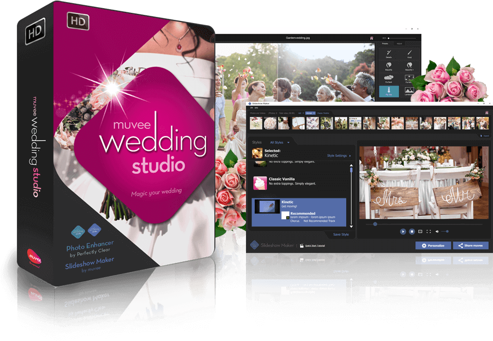 Master Wedding Photography & Video Editing Muvee Wedding - Muvee Technologies Clipart (1000x711), Png Download