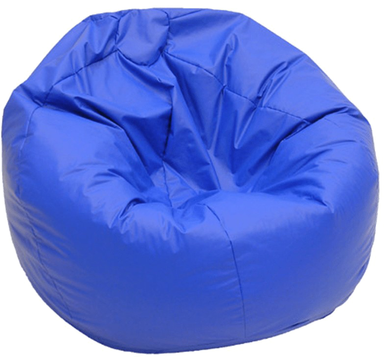 Bean Bag Png Transparent Image - Blue Bean Bag Png Clipart (1024x1024), Png Download