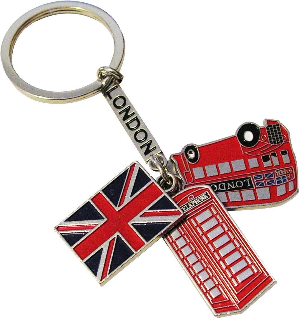 Keychain London City Metal - Keychain Clipart (1278x1300), Png Download
