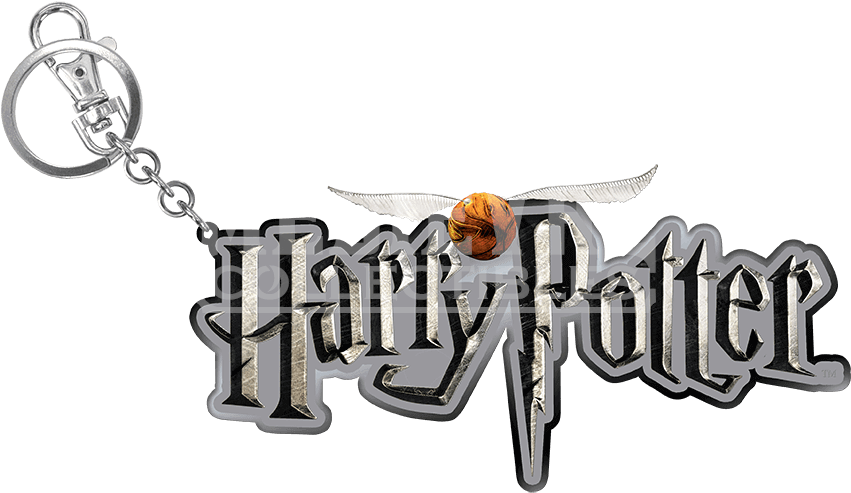 Harry Potter Logo Keychain , Png Download - Harry Potter And The Half Clipart (851x493), Png Download