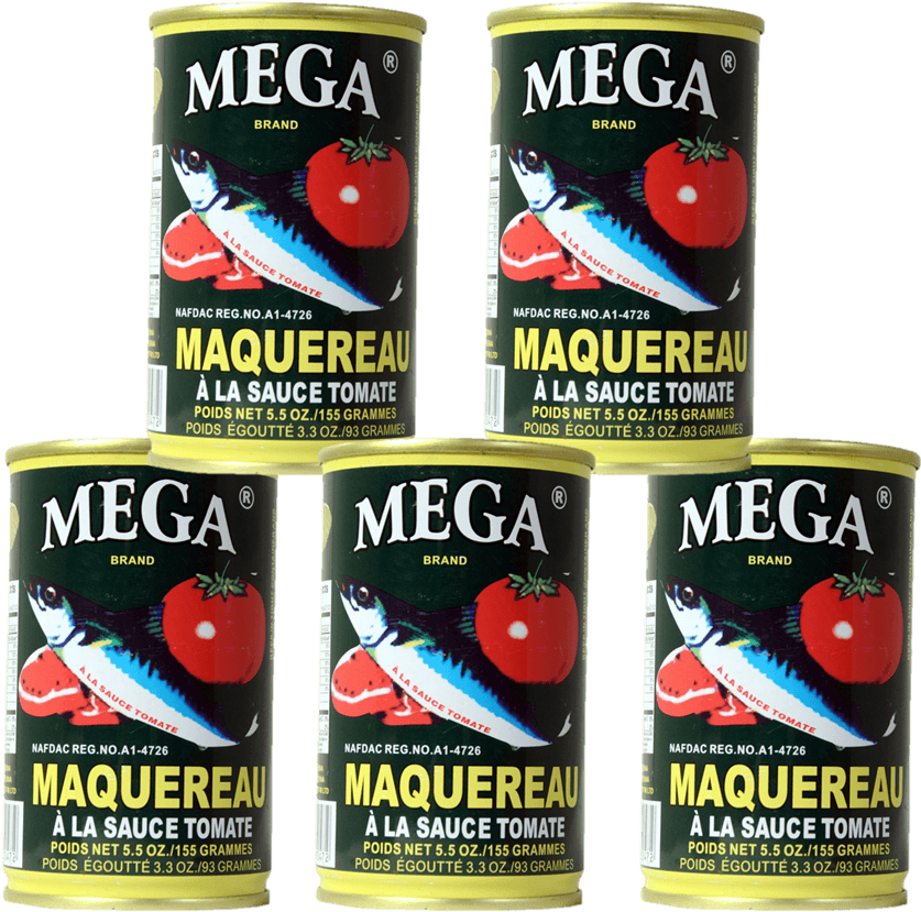 Mega Mackerel In Tomato Sauce - Fish Clipart (868x868), Png Download