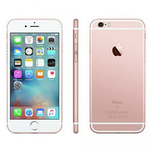 Apple Iphone 6s 16gb Rose Gold Factory Unlocked Smartphone - Iphone 6 S 16g Clipart (600x600), Png Download