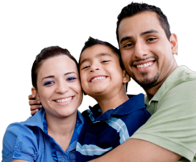 Hispanic Family Clipart (688x571), Png Download