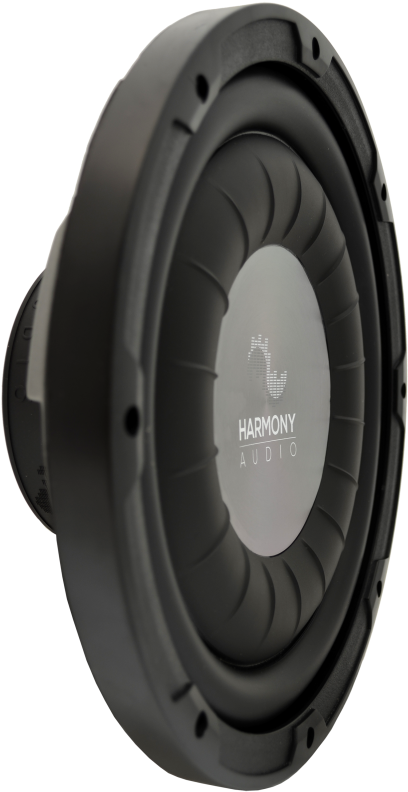 Harmony Audio Ha-f124 Car Stereo Flatline Series 800 - Subwoofer Clipart (489x800), Png Download