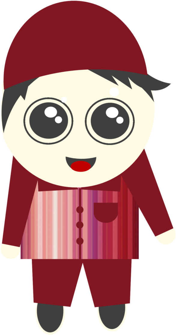 Kartun Muslimah Clipart (676x1180), Png Download