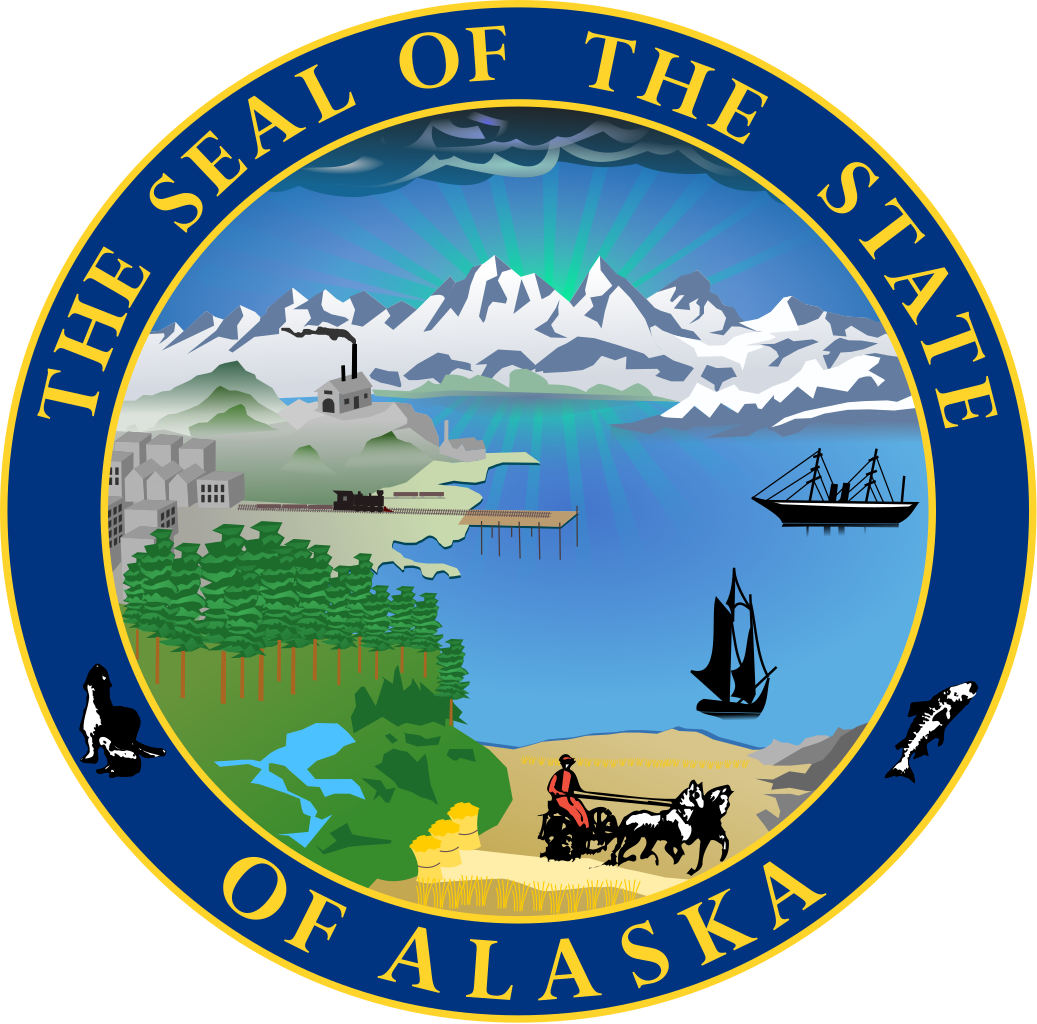 State Seal Of Alaska - Sacred Heart School Ateneo Clipart (1037x1024), Png Download