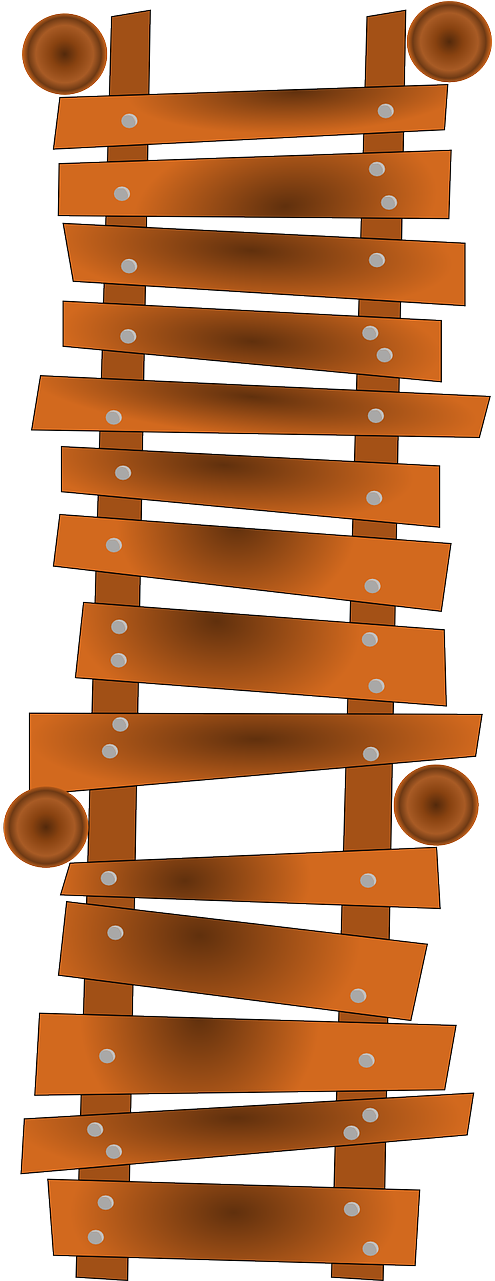 Dock Wooden Peer - Bridge Vector Top View Clipart (640x1280), Png Download