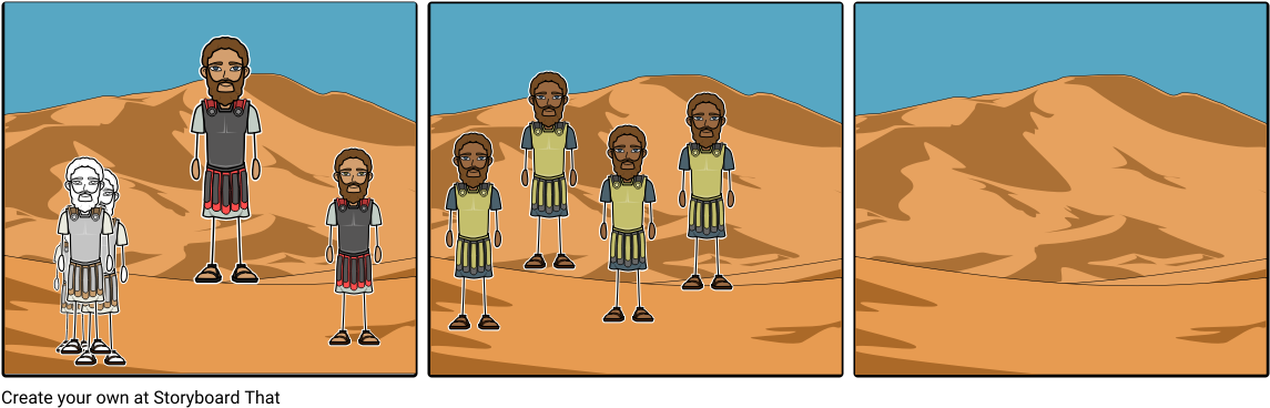 David And Goliath - Rock Pocket Mouse Cartoon Clipart (1164x385), Png Download