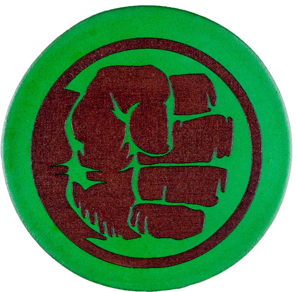 Incredible Hulk Fist Hand Die Cut Vinyl Decal Sticker - Marvel Hulk Fist Logo Clipart (996x982), Png Download